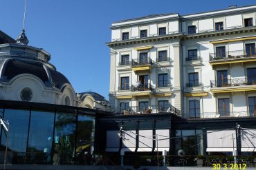 Beau-Rivage Palace Lausanne — vue extérieure