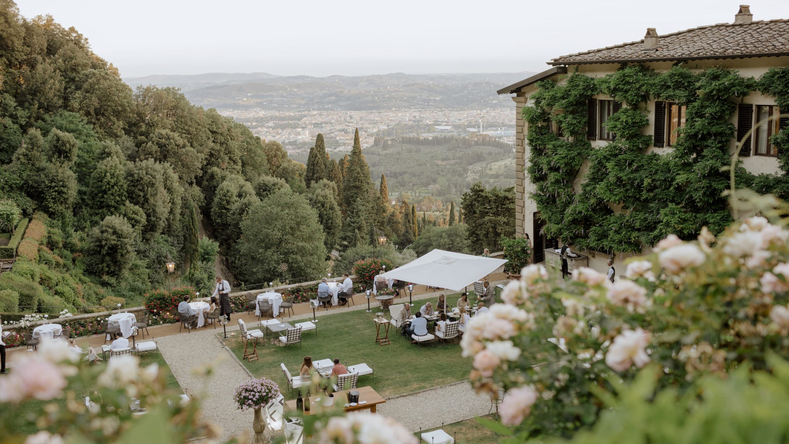 Belmond Villa San Michele façade attribuée à Michel-Ange Fiesole jardins