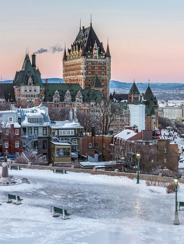 Château Frontenac Québec — vue extérieure