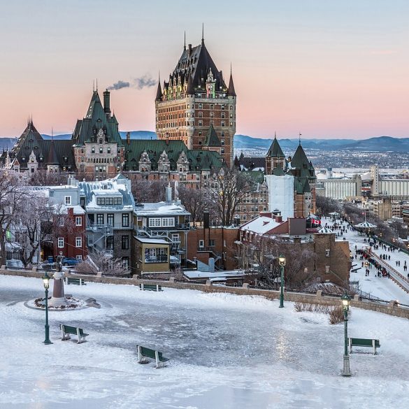 Château Frontenac Québec — vue extérieure