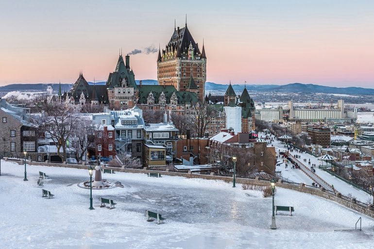 Château Frontenac Québec — vue extérieure