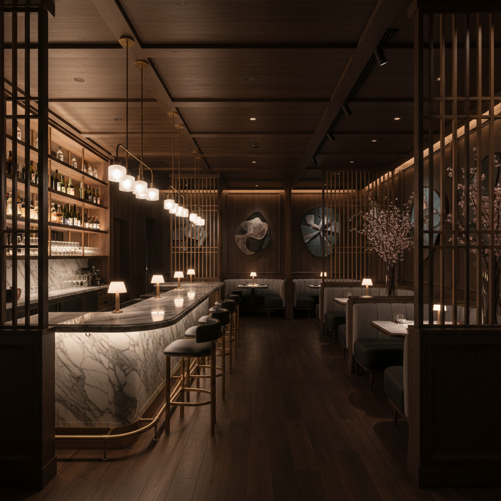 Restaurant Nobu Fairmont Monte Carlo, cuisine japonaise-péruvienne