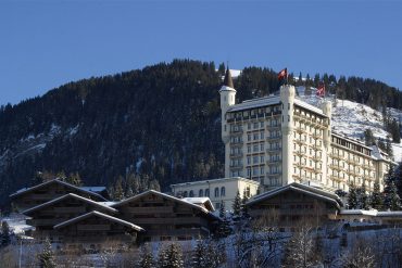 Gstaad Palace — vue extérieure