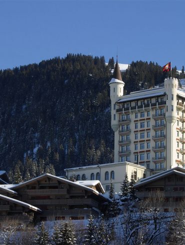 Gstaad Palace — vue extérieure