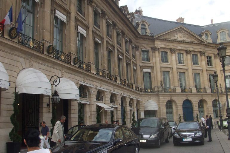 Ritz Paris — vue extérieure