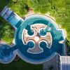 Hôtel Lyon Métropole by Arteloge piscine olympique 50 mètres extérieure vue drone