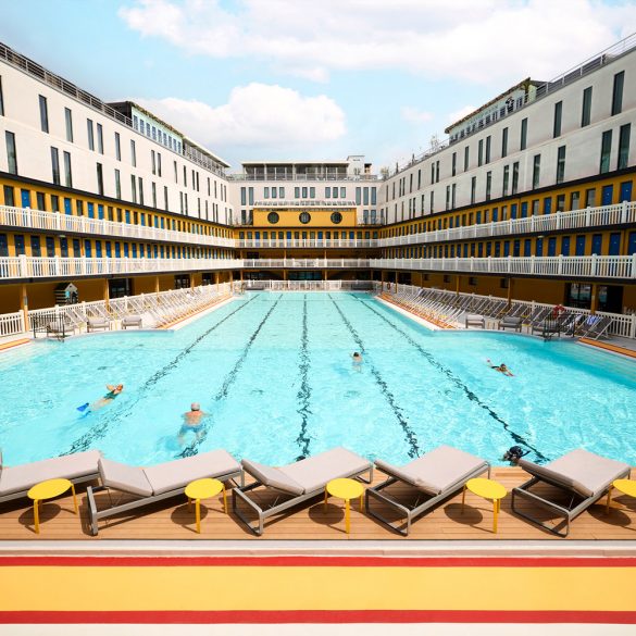 Hôtel Molitor Paris · piscine extérieure 46 mètres Art déco 16e arrondissement