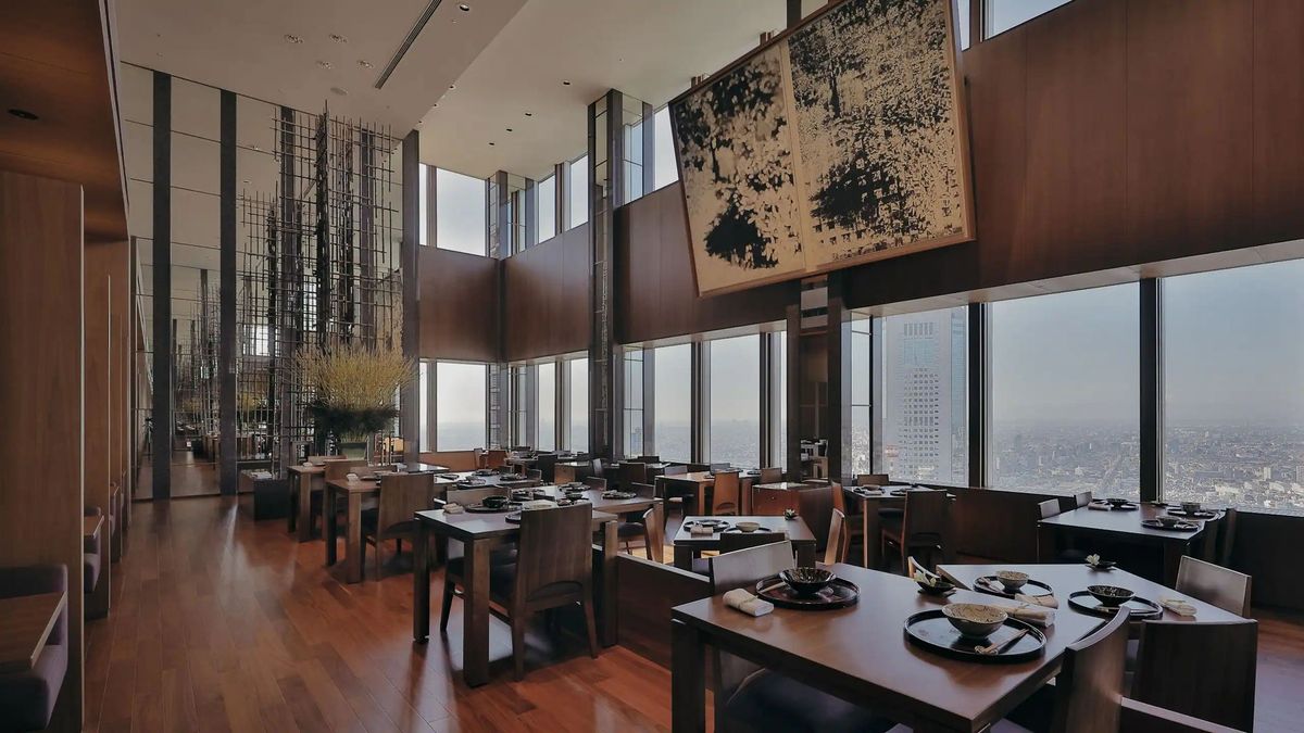 Le salon principal du Park Hyatt Tokyo, après rénovation