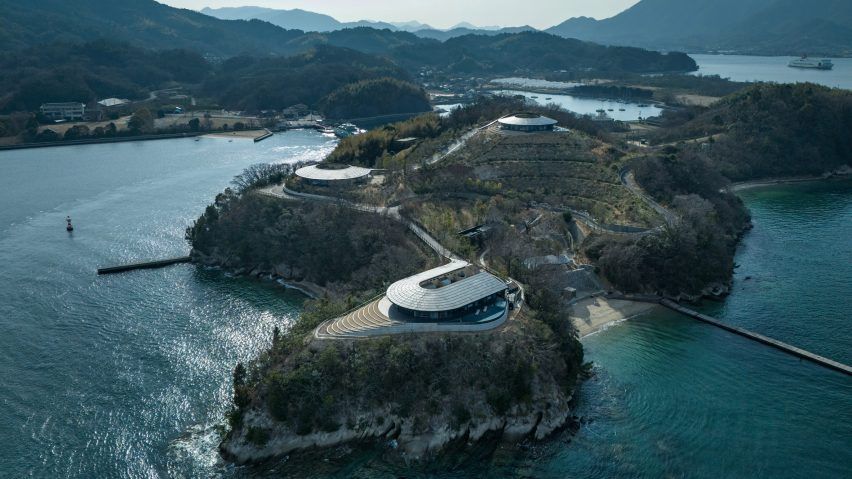 This week BIG revealed a trio of luxury rammed-earth villas in Japan