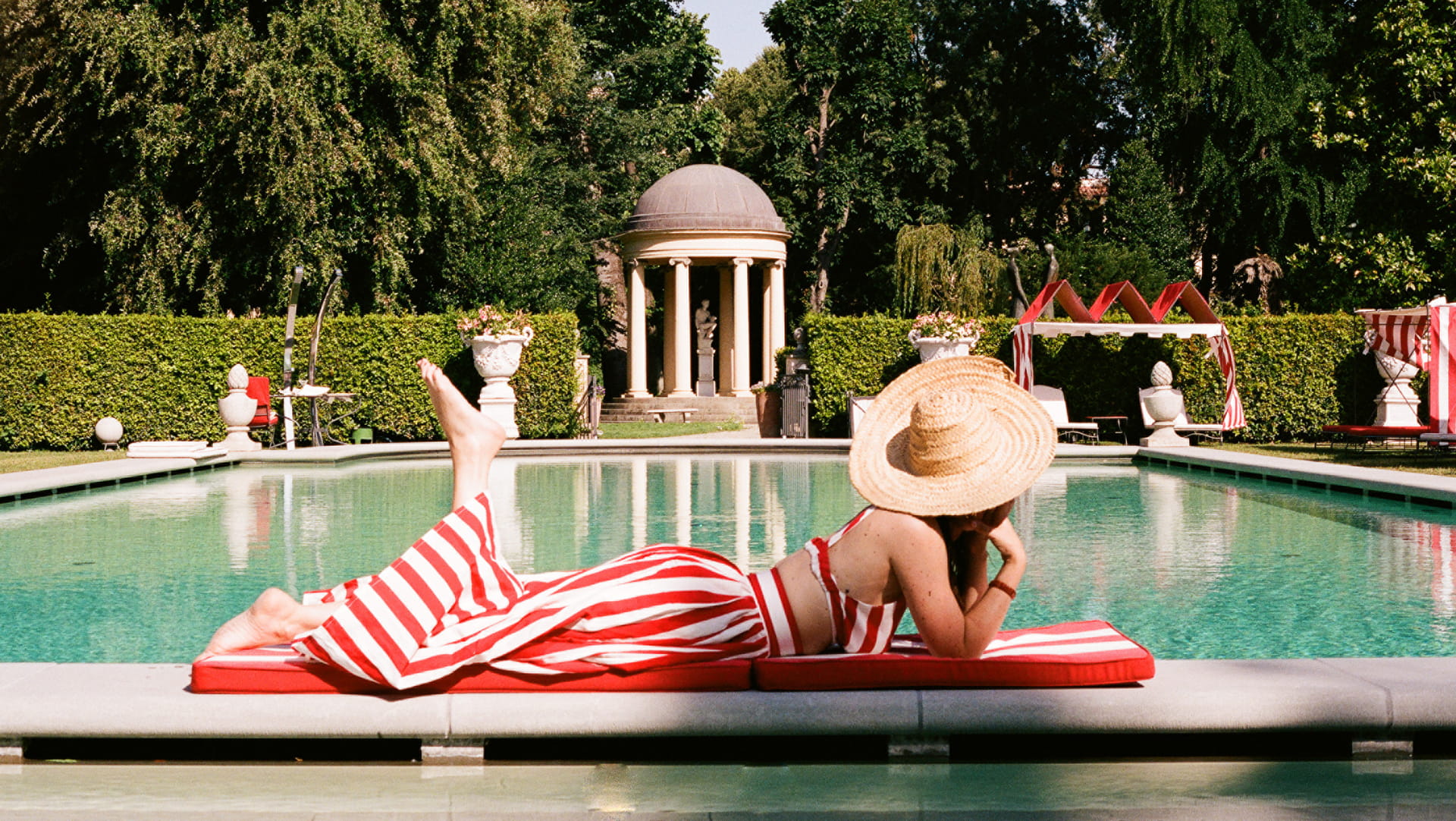 Piscine éditorial Four Seasons Hotel Firenze