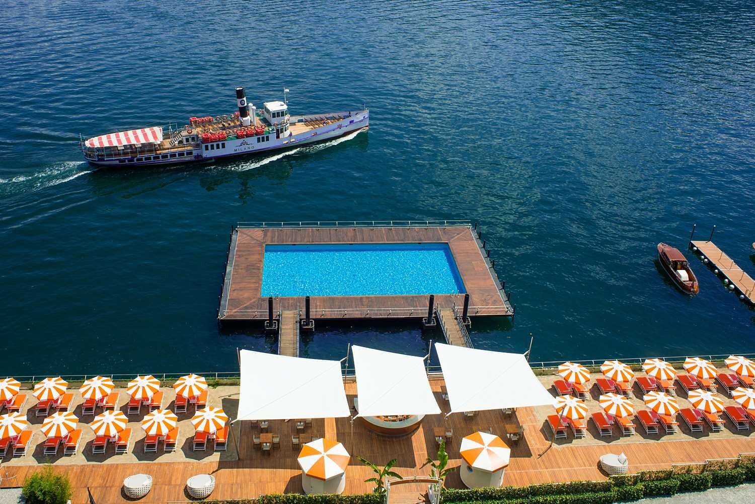 Piscine de Grand Hotel Tremezzo