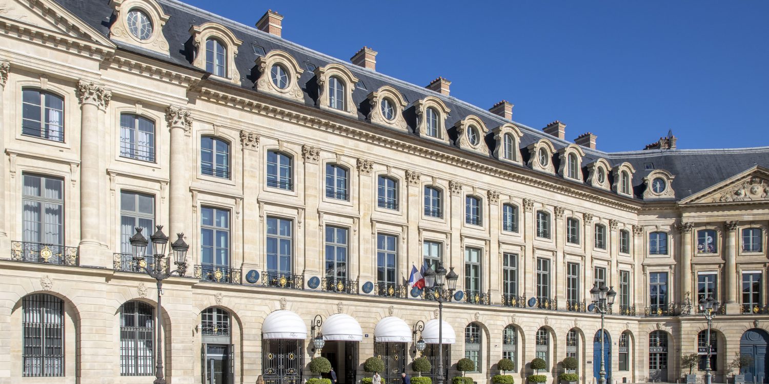 Ritz Paris · façade place Vendôme