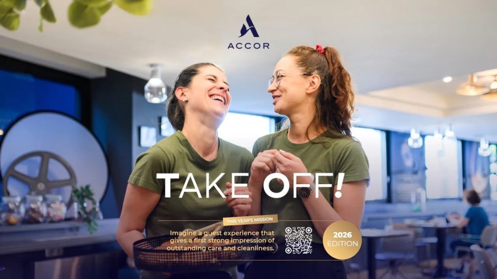 Accor lance le TakeOff! Challenge 2026 pour réinventer l’accueil et la propreté