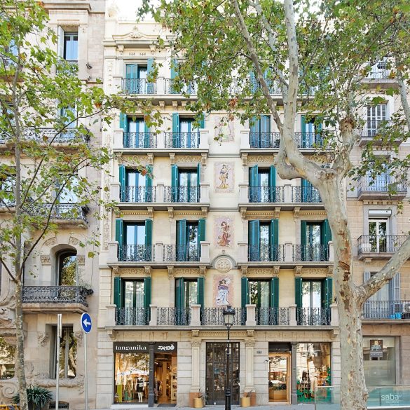 Immeuble du 115 Passeig de Gràcia à Barcelone, acquis par AX Partners