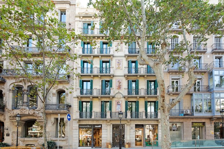 Immeuble du 115 Passeig de Gràcia à Barcelone, acquis par AX Partners