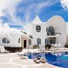 Casa Caracol vue extérieure architecture coquillage Isla Mujeres Mexique