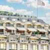 Façade du Cheval Blanc Paris au-dessus de la Seine
