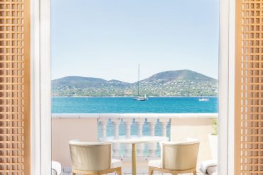 Le Cheval Blanc St-Tropez et sa plage privée