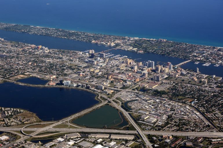 La côte de Palm Beach en Floride, où la sélection portugaise a installé son camp de base pour la Coupe du Monde 2026