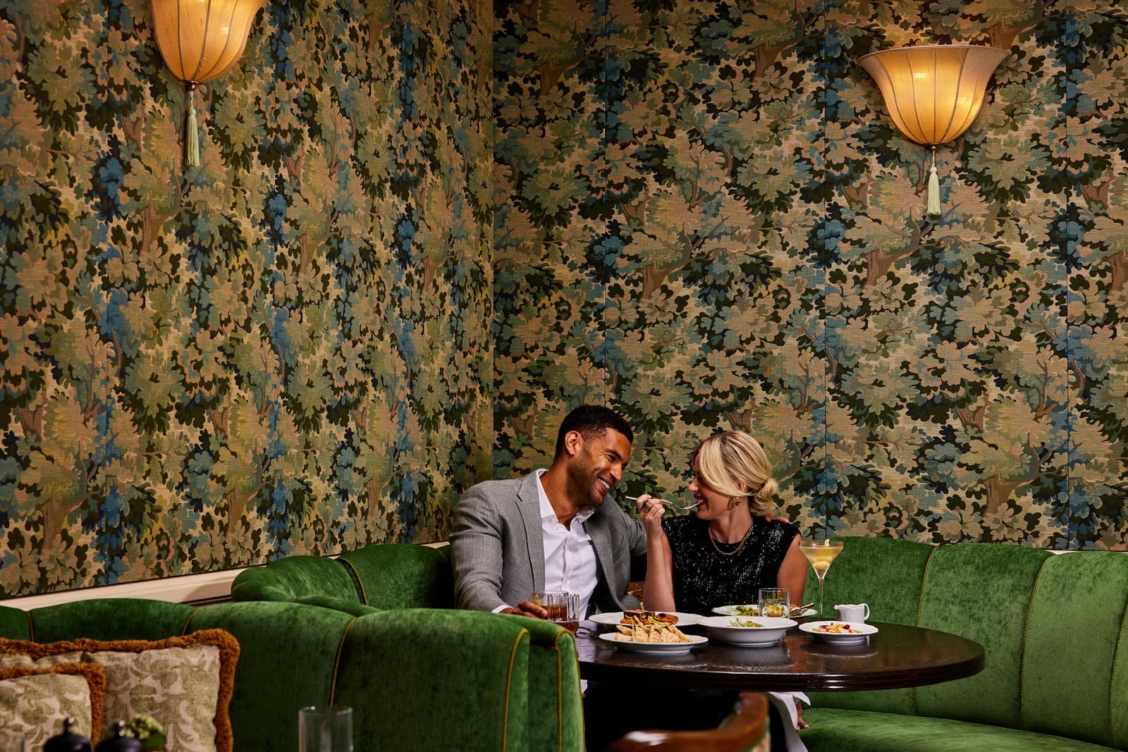 Une table du Four Seasons Boston
