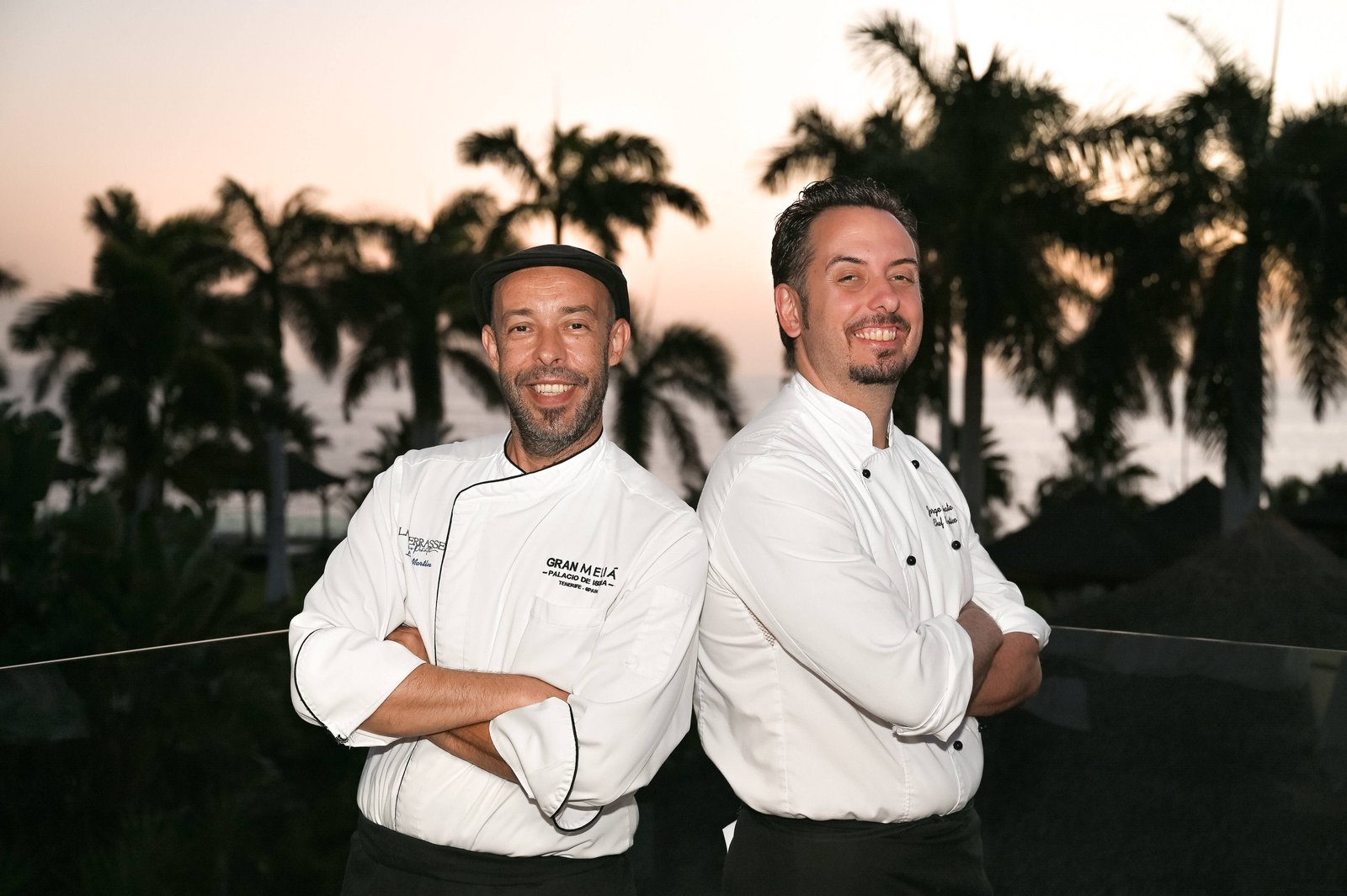 The chefs of the Gran Meliá Palacio de Isora