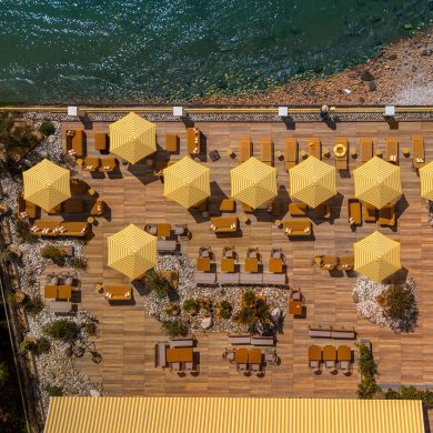 Hôtel Les Brises, La Rochelle - terrasse face à l’Atlantique