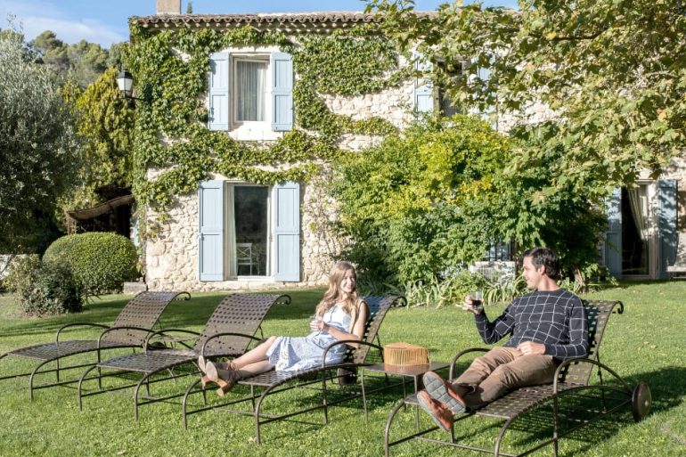 La Bastide de Marie à Ménerbes, au cœur des vignes du Luberon