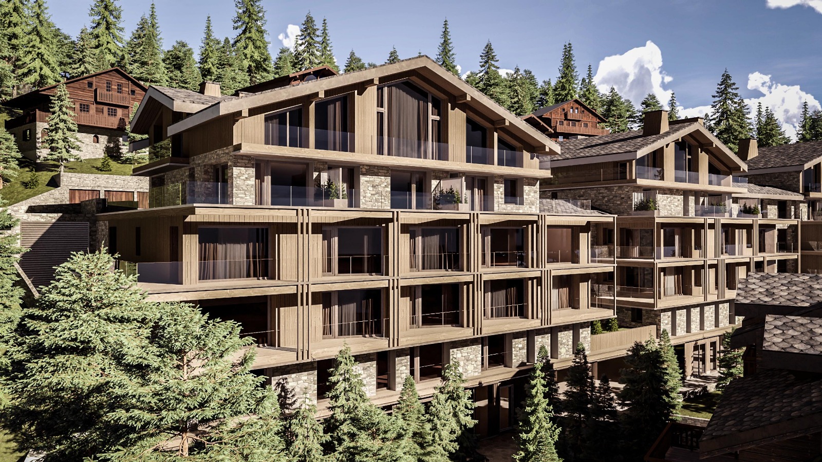 L'extension de La Sivolière signée Gilbert Architecte, à Courchevel