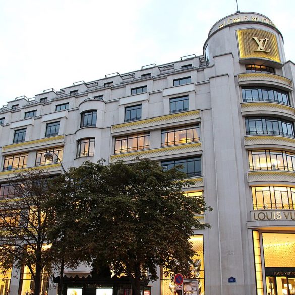 L'immeuble Louis Vuitton au 103-111 avenue des Champs-Élysées à Paris