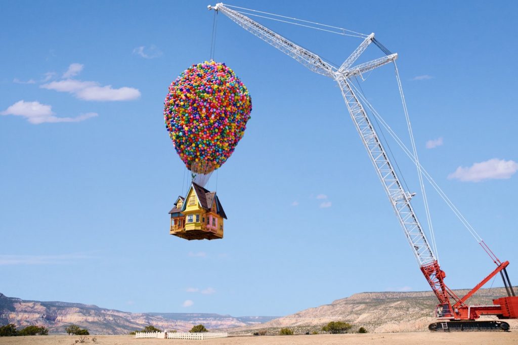 A Night in the Floating ‘Up’ House: The World’s Most Magical Airbnb