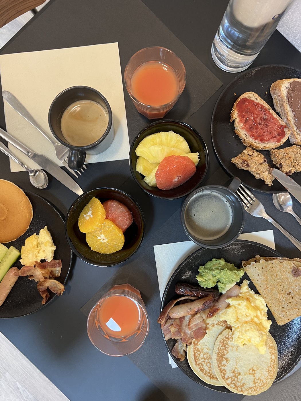 Petit-déjeuner du Mercure Paris Bastille Marais