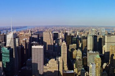La skyline de Manhattan à New York