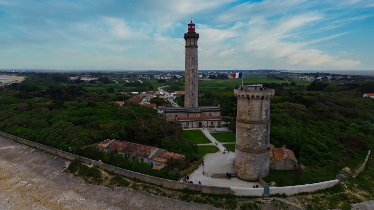 Le phare des Baleines sur l'île de Ré