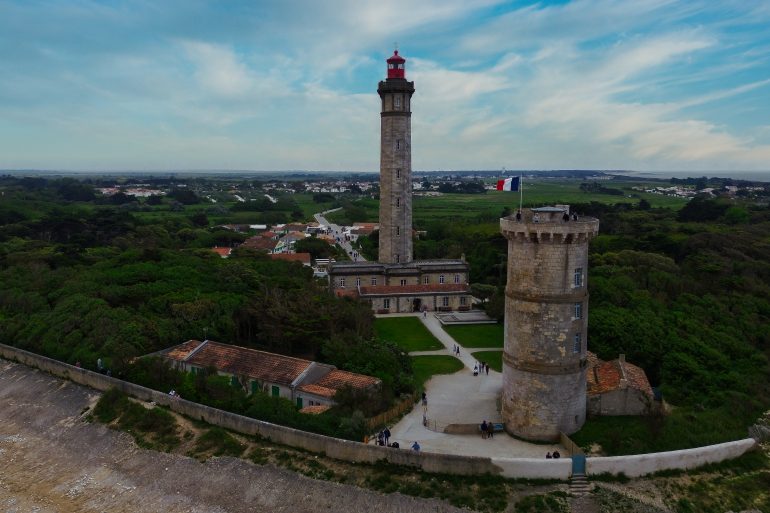 Le phare des Baleines sur l'île de Ré