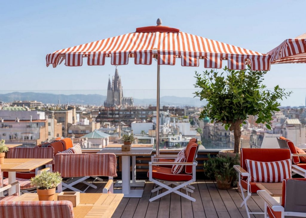 Barcelone : le Majestic inaugure les petits déjeuners de son rooftop La Dolce Vitae