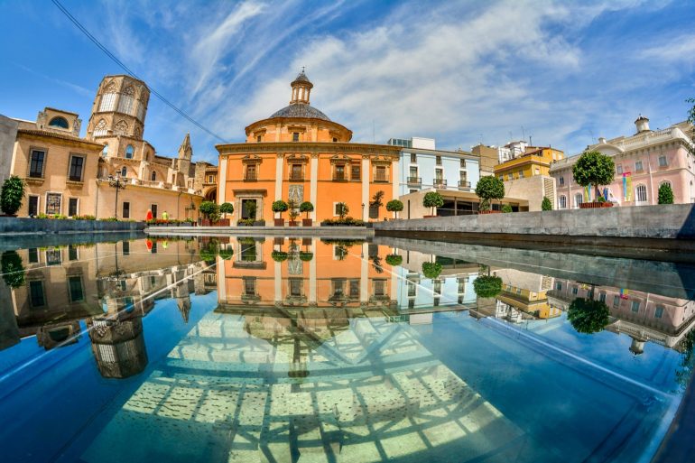La vieille ville de Valence, où SH Hoteles transforme un immeuble en hôtel boutique de luxe