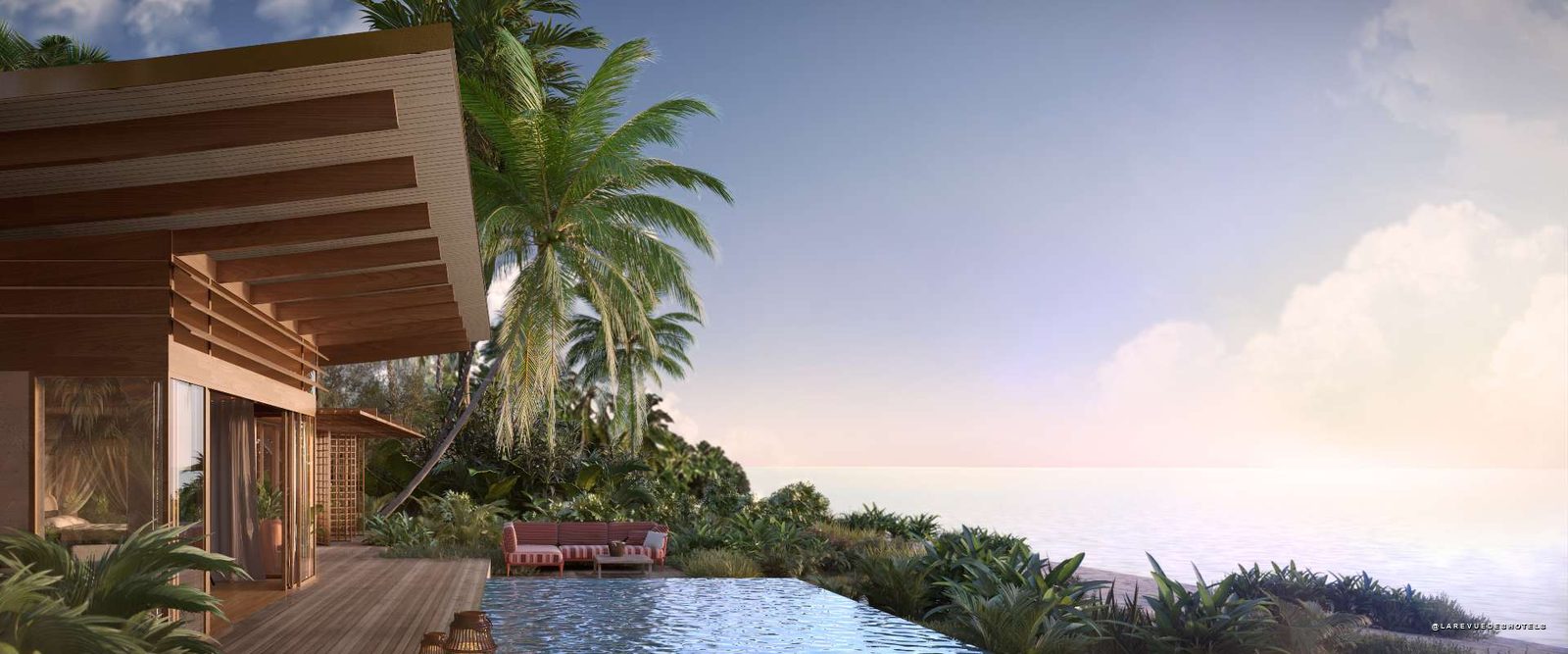 Villa de plage du Bvlgari Resort Ranfushi, Maldives