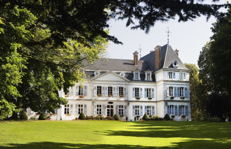 Le Château de Divonne-les-Bains avant les incendies
