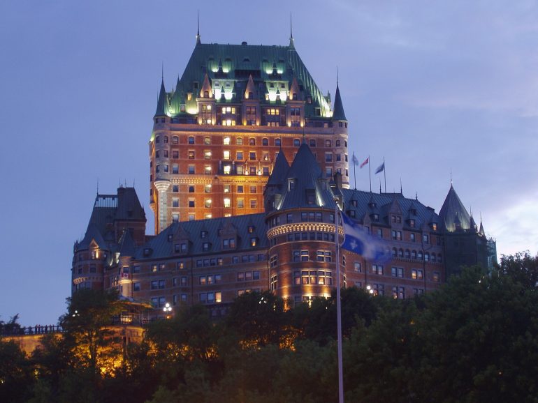 Le Fairmont Le Château Frontenac à Québec, l'un des hôtels emblématiques rénovés par Fairmont