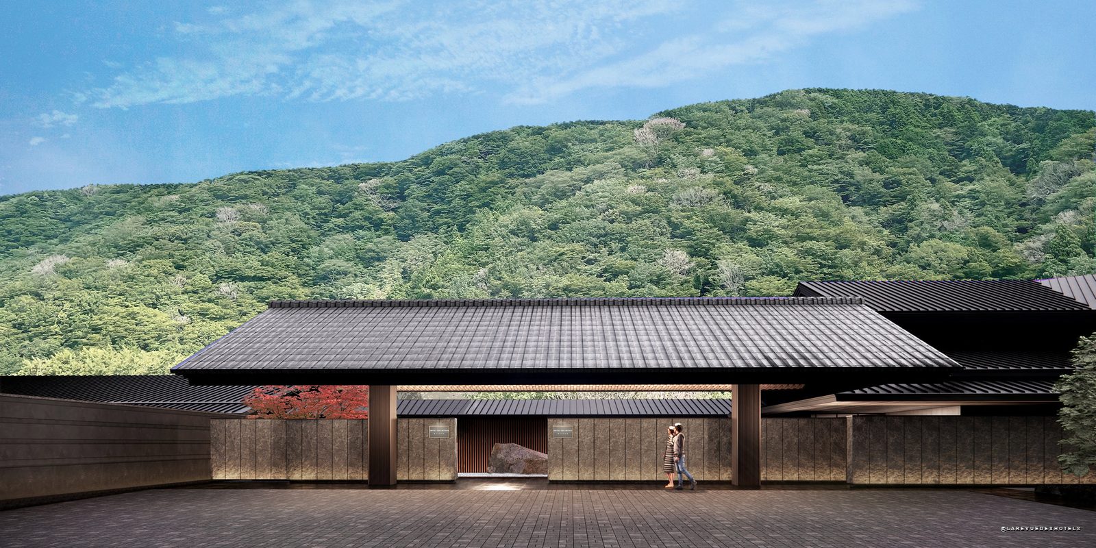 Hotel The Mitsui Hakone, entouré des montagnes et forêts de Hakone