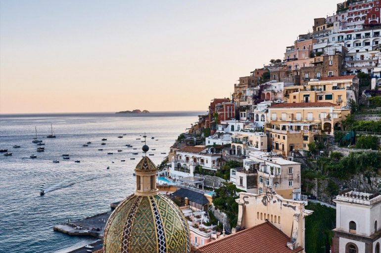 Le Sirenuse, accroché à la falaise de Positano