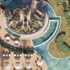 Vue aérienne du futur Nanö Beach Hotel à Subaúma, sur le littoral nord de Bahia