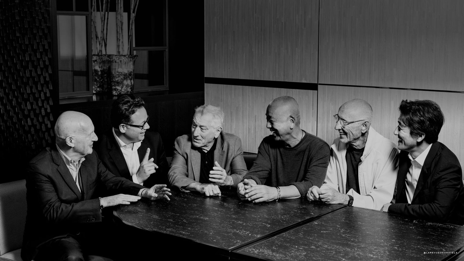 Robert De Niro, Nobu Matsuhisa et les fondateurs de Nobu Hospitality