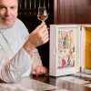 Le chef Jean-François Rouquette et la collection The Macallan Distil Your World Paris au restaurant Pur du Park Hyatt Paris-Vendôme