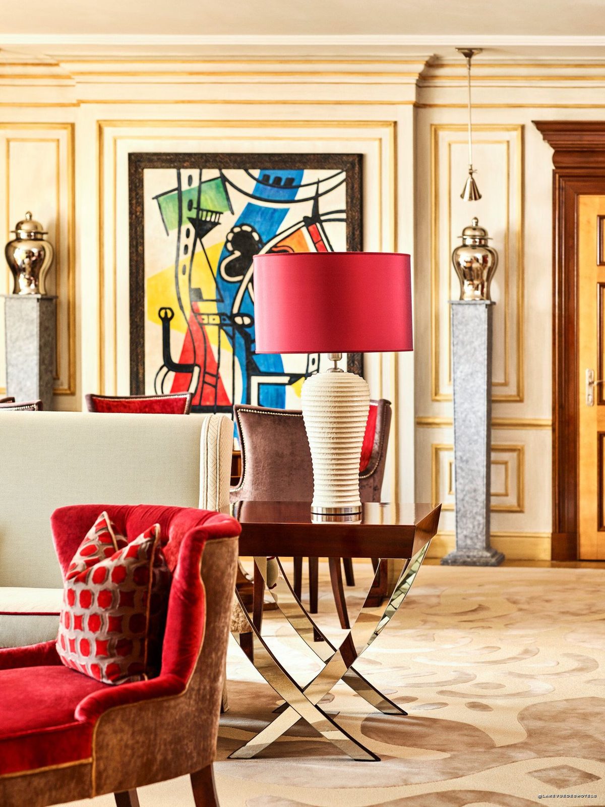 Suite impériale de l'Hotel Principe di Savoia à Milan, Dorchester Collection