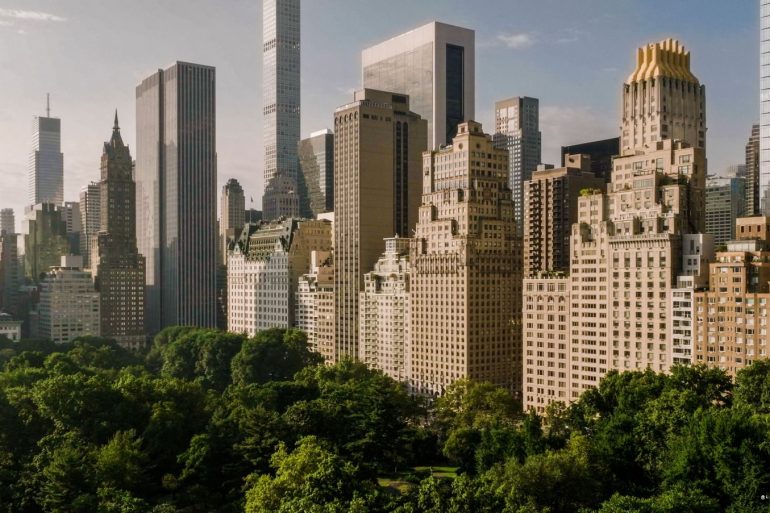 Vue sur Central Park depuis le Ritz-Carlton New York, Central Park