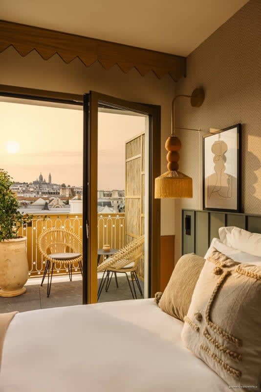 Une chambre du Bloom House Hôtel & Spa à Paris · notre test