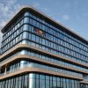 Façade en verre du Valk Exclusief Hotel Woerden aux Pays-Bas