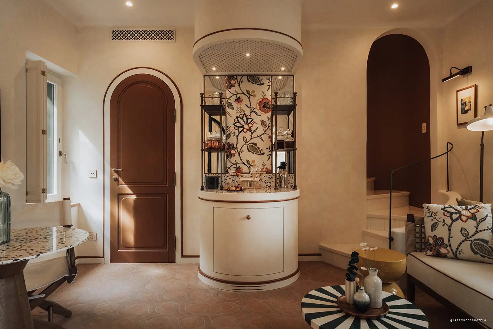 Espace de vie intérieur de la Villa Ines, Augustus Hotel & Resort