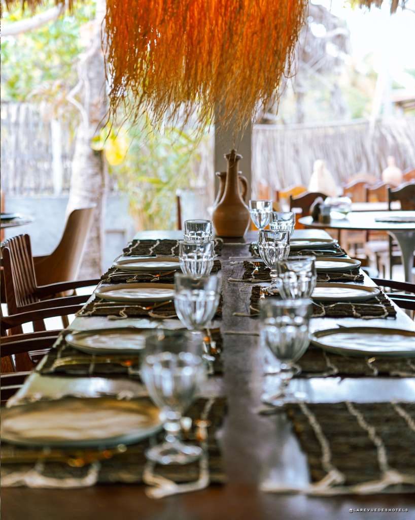 Le restaurant nordestin du Villa Pantai Atins